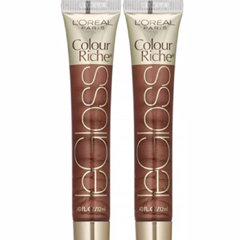 Loreal Lip Gloss Colour Riche Chocolate Set of Two